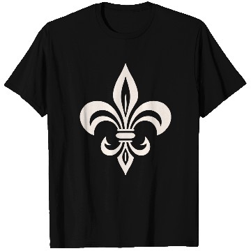 Discover Simple French lily Logo T Shirts