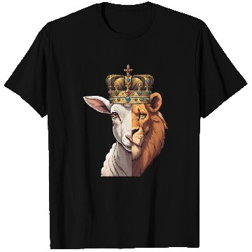 Discover Lion, Lamb, King T Shirts