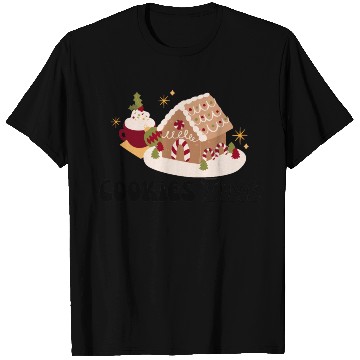 Discover Sweet Indulgence" Cookie Design T Shirts