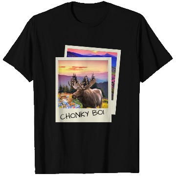 Discover CHONKY BOI MOOSE T Shirts
