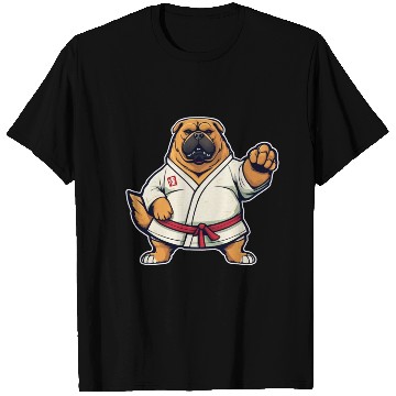Discover karate dog T Shirts