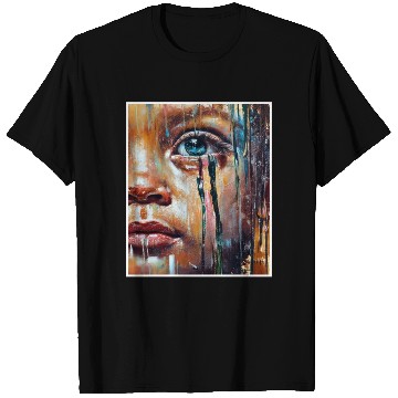 Discover Abstract Sad Girl Unhappy People Sadness T Shirts