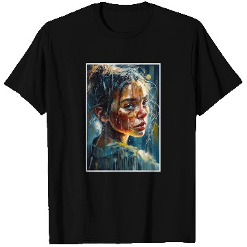 Discover Abstract Sad Girl Unhappy People Sadness T Shirts
