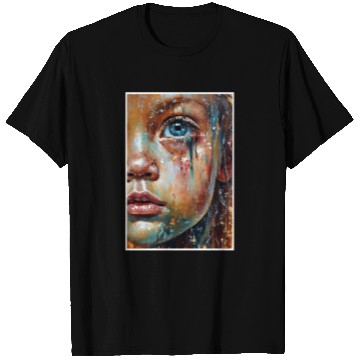 Discover Abstract Sad Girl Unhappy People Sadness T Shirts