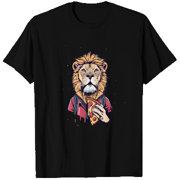 Discover liones pizza T Shirts