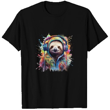 Discover Sloth DJ T Shirts