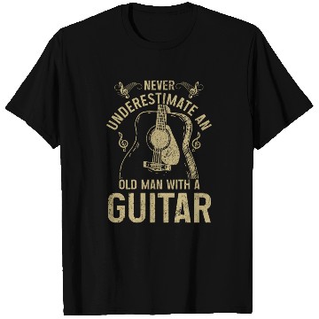 Discover Guitar Player Gift Vintage Guitarist T Shirts