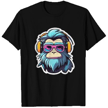 Discover Ape Monkey Illustration T Shirts