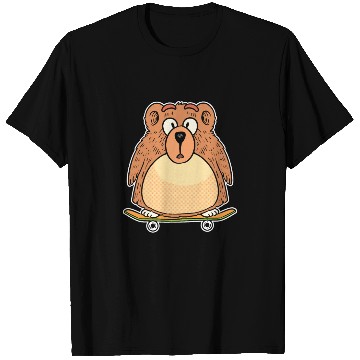 Discover Skater Bear Skateboard Enthusiast Gift T Shirts
