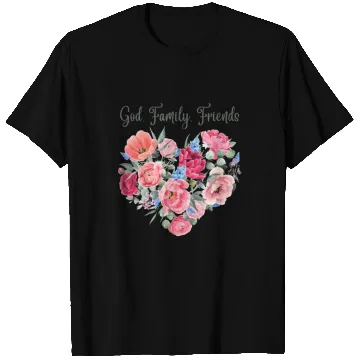 Discover God, Family, Friends! T Shirts