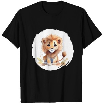 Discover Watercolor Lion T Shirts