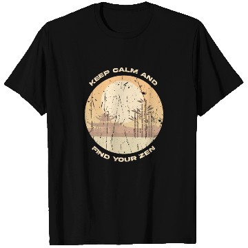 Discover Keep calm and find your zen - Stress T Shirts