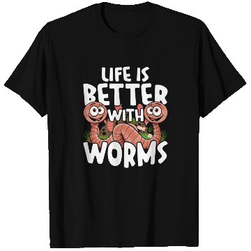 Discover Worm Farming Vermiculture T Shirts