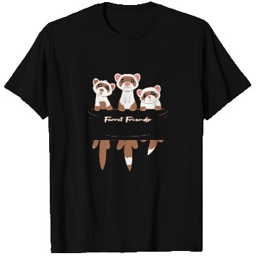 Discover Ferret Friends T Shirts