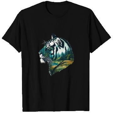 Discover Nature in Tiger Pattern T Shirts