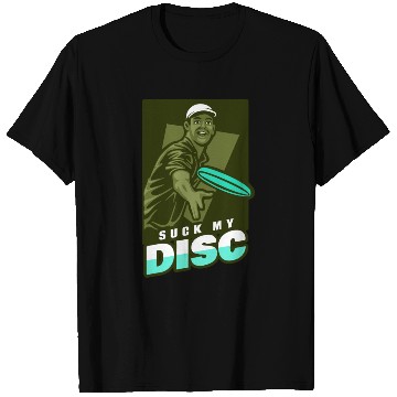 Discover Disc Golf Tournament Suck My Disc Boy T Shirts