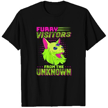 Discover Alien, Aliens, UFO, UAP, Space Unknown Flight T Shirts