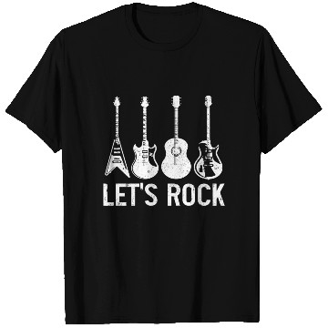 Discover Guitar Player Gift Vintage Guitarist T Shirts