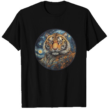 Discover wild tiger animal T Shirts