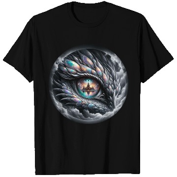 Discover Mystic Vision The Celestial Dragon s Gaze T Shirts
