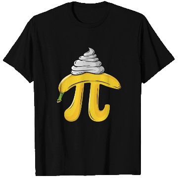 Discover Banana Cream Pie Funny Pi Day Math Equations T Shirts