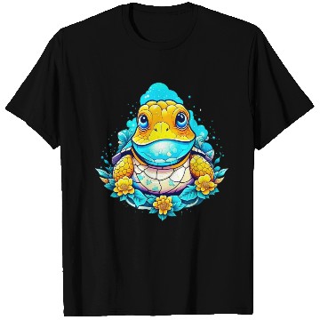 Discover Lizard sitting on top of flowers T Shirts