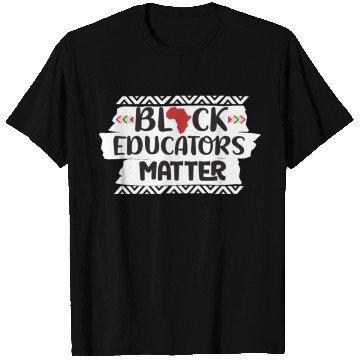Discover Black Educators Matter African History Teacher Men T Shirts