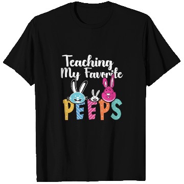 Discover Funny Teaching My Favorite Peeps T Shirts Gift Teacher