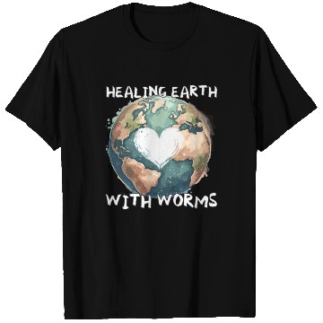 Discover Worm Farming Earthworm Gardener Vermiculture T Shirts