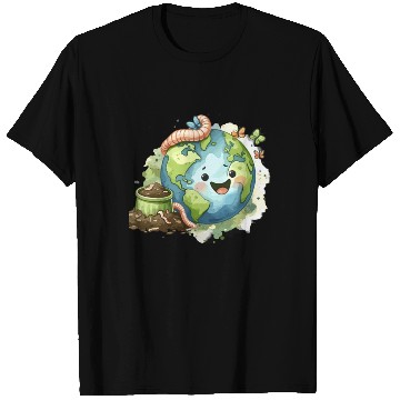 Discover Worm Farming Earthworm Gardener Vermiculture T Shirts