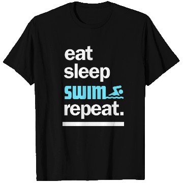 Discover Eat Sleep Swim Repeat T Shirts