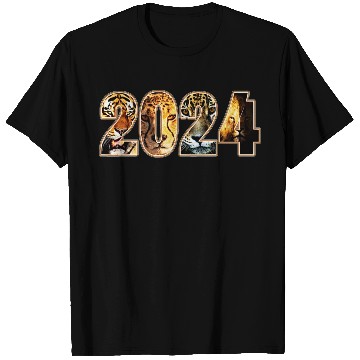 Discover 2024 TIGER CHEETAH JAGUAR LION DESIGN T Shirts