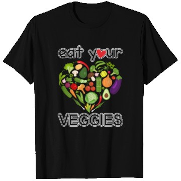 Discover eat your veggies T Shirts