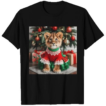 Discover Lion Christmas T Shirts