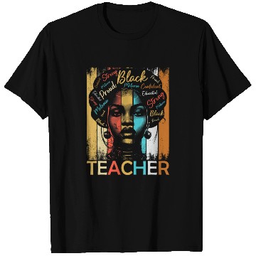 Discover Black History Teacher T Shirts African American Women
