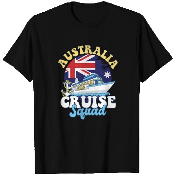 Discover Australia Cruise Squad Family Vacation Trip T Shirts