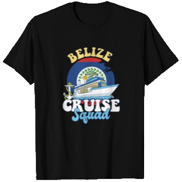 Discover Belize Cruise Squad Family Vacation Trip T Shirts