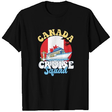 Discover Canada Cruise Squad Family Vacation Trip T Shirts
