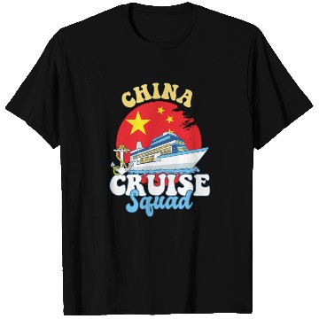Discover China Cruise Squad Family Vacation Trip T Shirts
