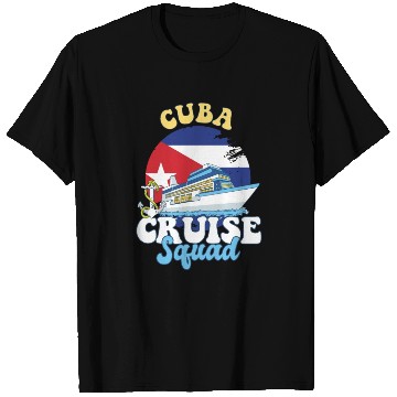 Discover Cuba Cruise Squad Family Vacation Trip T Shirts