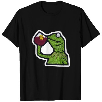 Discover Frog Drink Tea T Shirts