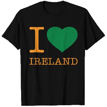 Discover I LOVE IRELAND T Shirts