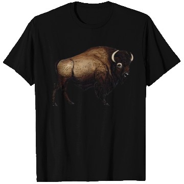 Discover Bison art design majesty of nature buffalo T Shirts