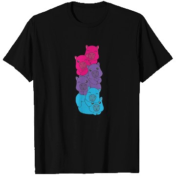 Discover Androgynous Flag Pride Lgbtq Cute Capybara T Shirts