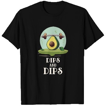 Discover Dips and dips Avocado Gym T Shirts