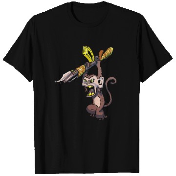 Discover Berserkk AK47 Monkey T Shirts