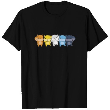 Discover Aroace Flag Pride Lgbtq Cute Squirrel T Shirts