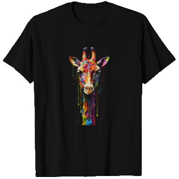 Discover Rainbow Giraffe T Shirts
