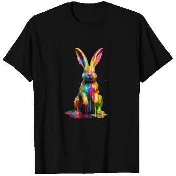 Discover Rainbow Rabbit T Shirts