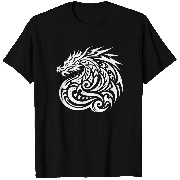 Discover Dragon T Tattoo Artistic Symbol Design T Shirts